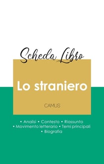 Scheda libro lo straniero di Albert Camus (analisi letteraria di riferimento e riassunto completo)