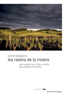Les raisins de la misère : une enquête sur la face cachée des châteaux bordelais