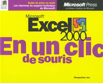 Microsoft excel 2000 en un clic de souris