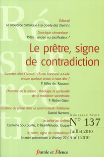 Revue résurrection n.137 : le prêtre, signe de contradiction