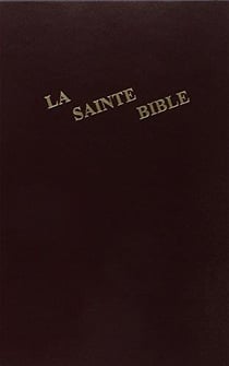Bible Ostervald Rigide Bleu Ou Noir