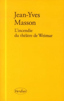 L'incendie du théâtre de Weimar