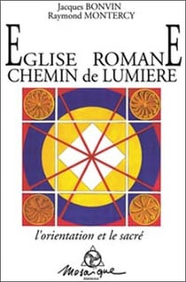 Eglise romane. chemin de lumiere