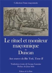 RITUEL ET MONITEUR MACONNIQUE DE DUNCAN