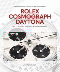 Rolex cosmograph daytona vol. 1: manual winding models (1963-1988) /anglais