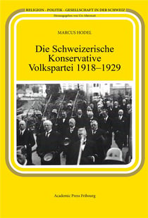 Die schweizerische konservative volkspartei (1918-1929)