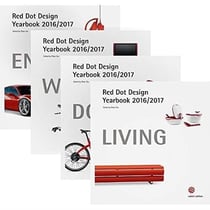 Red dot design yearbook 2016-17: living, doing, working & enjoying  (set)