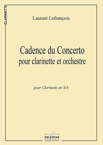 Cadence du concerto pour clarinette et orchestre