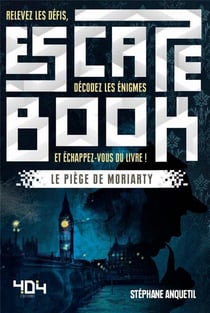 Escape book : le piège de Moriarty