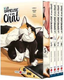 La gameuse et son chat : coffret Tomes 5 à 8