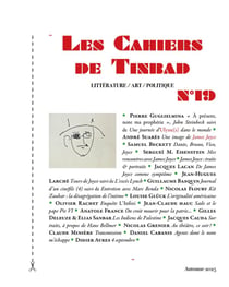 Les cahiers de Tinbad n.19