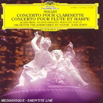 Clarinet concerto k.622- flute & harp concerto k.299