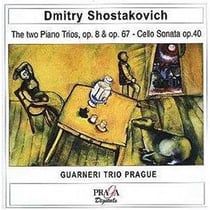 Piano Trio N 1 Op 8 & N 2 Op 67-Cello Sonata In D Minor Op 40
