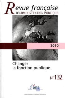 Changer la fonction publique n 132 2010