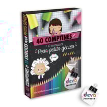 40 comptines et 10 fiches éducatives pour petits génies