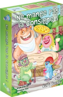 Jeu de cartes Ne mange pas la consigne !