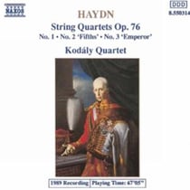 String Quartet Op.76 n°s 1 - 3