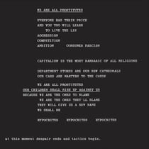 We are all prostitutes