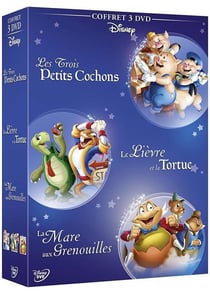 Les Les Trois petits cochons + Le Lièvre et la Tortue + La Mare aux grenouilles - Les Intemporels - Coffret 4 DVD