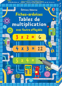 FICHES JEUX : fiches-ardoises - tables de multiplication