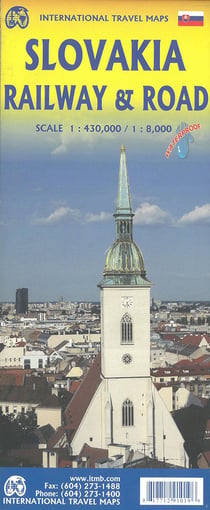 Slovakia railway & road