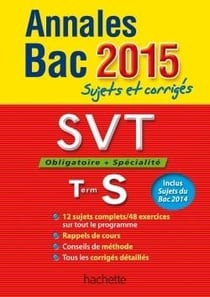 Annales bac 2015 svt term s