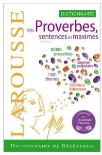 Dictionnaire des proverbes, sentences et maximes