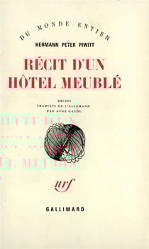Recit d'un hotel meuble