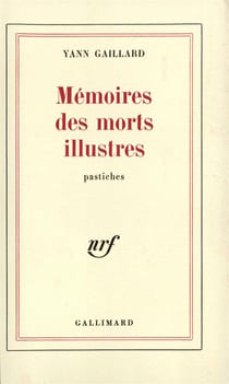 Memoires des morts illustres