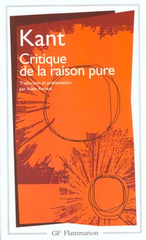 Critique de la raison pure (nouvelle edition)