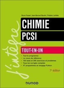 Chimie - PCSI - Tout-en-un (7e édition)