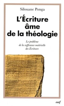 L'Écriture, âme de la théologie
