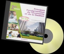 Principes fondamentaux de l'économie et de la gestion - 2nde - enseignement d'exploration - cd-rom du professeur