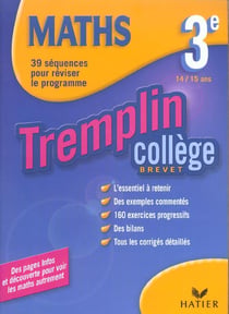 Tremplin college - mathematiques - 3e