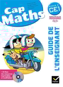 Cap Maths : CE1 - guide de l'enseignant + CD-Rom
