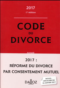Code Du Divorce 2017