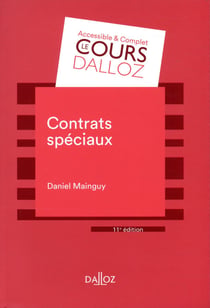Contrats spéciaux (11e édition)
