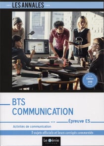 BTS communication - épreuve E5 (7e édition)