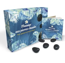Coffret massage aux pierres chaudes