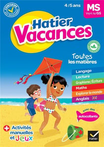 Hatier vacances : MS vers la GS (édition 2020)