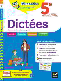 Chouette entraînement Tome 49 : dictées - 5e