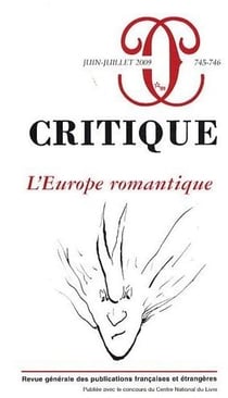 Revue Critique n.745-746 : L'Europe romantique