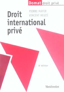 Droit international prive 8e (8e edition)