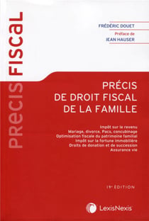 Précis de droit fiscal de la famille (19e édition)