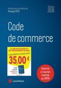 Code de commerce (édition 2026)