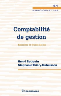 Comptabilité de gestion - exercices et cas