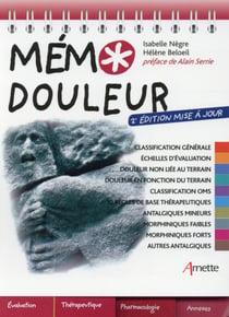 Mémo douleur (2e édition)