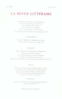 LA REVUE LITTERAIRE n.25