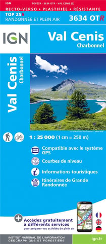 3634OTR - Val Cenis, Charnonnel (2e édition)