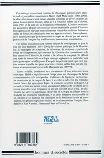 Mauritanides. Chroniques du temps qui ne passe pas